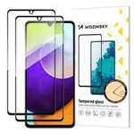 Set Wozinsky 2x Szkło hartowane cu adeziv complet super durabil Ecran complet cu Case prietenoasă Samsung Galaxy A33 5G Negru
