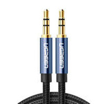 cablu Ugreen audio AUX cu mufă dreaptă minijack 3,5 mm 5m albastru (AV112)
