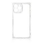 Husa Pătrat Clear Case pentru iPhone 13 Pro capac de gel transparent