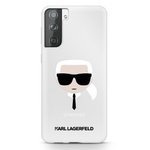 Husa KARL LAGERFELD Samsung Galaxy S21 Plus Karl`s Head KLHCS21MKTR Hardcase clar