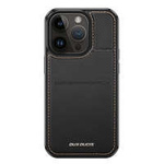 Husa 3 în 1 Husa iPhone  13 Pro Max cu MagSafe Portofelul de blocare Rfid Stand Dux Ducis Rafi Mag - Negru Case