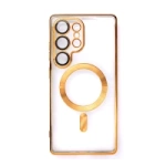 Carcasa galvanizata cu MagSafe galvanizat pentru iPhone 16e - auriu