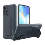 Husa Wozinsky Kickstand Case flexibila din silicon pentru suport Xiaomi Husa 10 Bleumarin