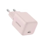 Încărcător de perete Ugreen X512 20W GaN 1x USB-C - Roz
