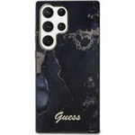 Husacase Guess Guhcs23lhtmrsk S23 Ultra S918 negru/negru Colecția Golden Marble Hard Golden Marble Case
