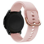 Curea de silicon TYS smartwatch bandă universal 20mm roz