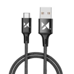 Wozinsky cable USB - USB Type C 2,4A 1m black (WUC-C1B)