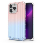 Husa Case husa iPhone Ombre Protect pentru 13 Pro husă blindată roz și albastru Case
