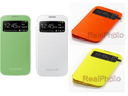 Husă Husa SAMSUNG Galaxy S4 SIV I9500 I9505 Capac Flip S-VIEW 4 Culori