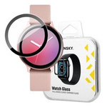 szkło Galaxy Watch Wozinsky Watch Glass hibrid pentru Samsung Active 2 40 mm negru