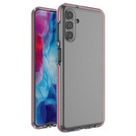 Spring Case husă din gel husa cu ramă colorată pentru Samsung Galaxy A13 5G roz deschis