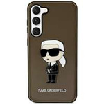 Husacase Karl Lagerfeld KLHCS23MHNIKTCK S23 Plus S916 negru/negru Hard Ikonik Karl Lagerfeld Case