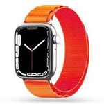 Strap Apple Watch Tech-protect Nylon Pro 4 / 5 / 6 / 6 / 7 / 7 / 8 / Se / Ultra (42 / 44 / 45 / 49 Mm) Portocaliu