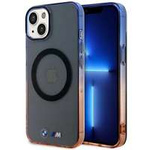 Husa iPhonecase BMW BMHMP14SHTGE 14 6.1" gri/gri gri cu gradație tare pentru bara de protecție Gradient MagSafe