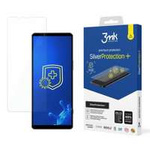 Folie Sticla 3mk Sony Xperia 1 IV Silver Protect+ Folia Antimicrobial montat pe suport umed