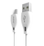 Dudao cablu cablu USB tip C 2.1A 1m alb (L4T 1m alb)