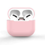 Husa pentru AirPods 2 / AirPods 1 silikonou husă moale casti roz (case C)