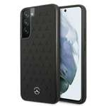 Husa MERCEDES Samsung Galaxy S22 Plus Piele Motiv Stele Negru Husă rigidă