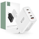 TECH-PROTECT NC100W-GAN 4 PORTURI ÎNCĂRCĂTOR DE REȚEA PD100W/QC3.0 ALB