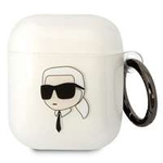 Karl Lagerfeld KLA2HNIKTCT AirPods 1/2 capac transparent Karl`s Head