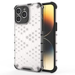 Husa Husa iPhone Capac hibrid blindat Honeycomb 14 Pro transparent Case