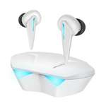 Casti AWEI Bluetooth 5.0 T23 TWS + andocare pentru jocuri alb/alb