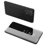 Clear View Case caz husa cu capac flip Samsung Galaxy A73 negru