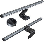 Elesense birou fără fir cu LED-uri pentru monitor 2 buc. negru (E1129)