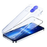 szkło iPhone Joyroom Knight pentru 14 cu kit de montare transparent (JR-H09)