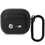BMW BMA322PVVTK Capac AirPods 3rd gen negru/negru Piele Curved Line