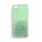 Wozinsky Star Glitter glitter acoperire caz cu sclipici iPhone 12 Pro Max verde