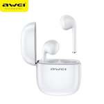 AWEI Bluetooth 5.0 T28 TWS Earphones Docking Station White
