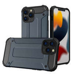 Hibrid Armor hibrid blindat husa hibrid capac iPhone 13 Pro Max albastru