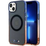 Husa iPhonecase BMW BMHMP14MHTGE 14 Plus 6.7" gri/gri gri Gradient tare Bumper MagSafe