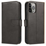 Husa Mag Case husa net pentru Samsung Galaxy A54 A54 5G flip cover portofel stand negru Case
