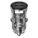 USAMS Charg. sam. C31 3A 2xUSB-A Fast Charge negru/negru CC162CC01(US-CC162)