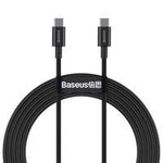 Baseus Superior USB Type C - USB  Type C cable Quick Charge / Power Delivery / FCP 100W 5A 20V 2m black (CATYS-C01)