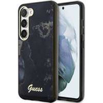 Husacase Guess GUHCS23MHTMRSK S23 Plus S916 negru/negru tare Colecția Golden Marble Case