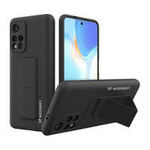 Husa Wozinsky Kickstand Case flexibila din silicon pentru suport Xiaomi Husa 10 Negru