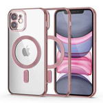 Husa Tech-protect Magshine MagSafe iPhone 11 Rose Gold Case