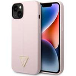 Husa Apple iPhone GUESS 14 Plus Triunghiul de silicon GUESS 14 Plus Purple Hardcase