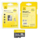 Card Memorie USAMS 64GB 10C + adaptor