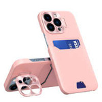 Husa Case husa Stand din piele Samsung Galaxy S23 Ultra card de carte de caz de portofel cu stand roz Case