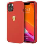 Husă din silicon FERRARI Apple iPhone 13 Mini Husa rigidă roșie