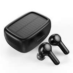Choetech casti wireless TWS cu panou solar negru (BH-T09)