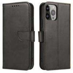 Husa Mag Case husa net pentru Samsung Galaxy A34 5G flip cover portofel portofel stand negru Case