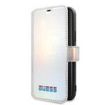 Husa GUESS Apple iPhone  11 Pro Max Book Iridescent Silver Case