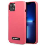 Husa KARL LAGERFELD Apple iPhone  13 Mini placă de silicon roz fucsia tarecase