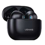 USAMS Casti Bluetooth 5.2 TWS NX10 Series Dual mic wireless negru/negru BHUNX01