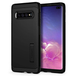 Husa SPIGEN Cazul Samsung Galaxy S10+ Plus Tough Armor Black negru negru